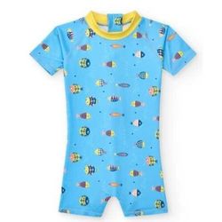 Mono con protección UPF 50+ Peces 6-12m BTBOX
