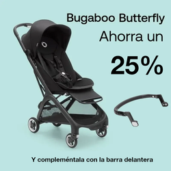 Pack Bugaboo Butterfly con barra delantera gratis