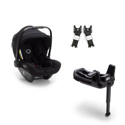 Bugaboo Turtle Air pack with isofix base and ride adapters