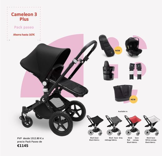 Pacchetto Passeggino Bugaboo Cameleon 3 Plus