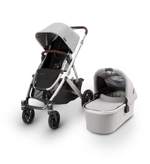 UPPAbaby VISTA v2 con capazo - STELLA, gris cepillado