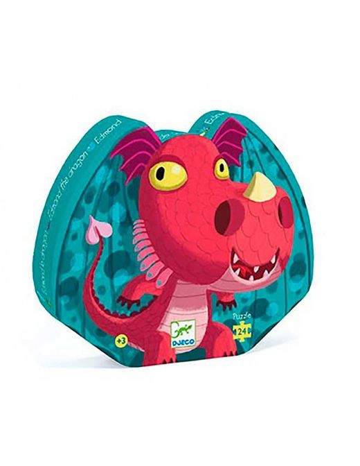 Puzzle Edmon le dragon silhouette -24 pièces- Djeco