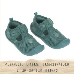 Sandalias Playa Piscina Verdes Lassig