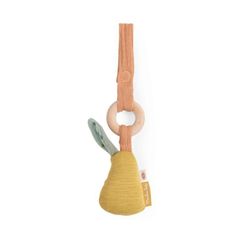 Sonajero anilla madera pera Petits Lapins Moulin Roty
