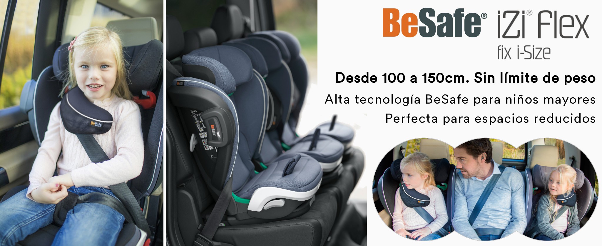 Protector para asiento de coche BeSafe, máxima seguridad — Noari Kids